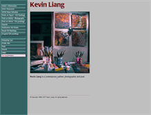 Tablet Screenshot of kevinliang.com